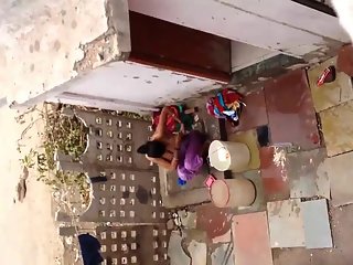 desi bhabhi shower video filmed by neighbor in open